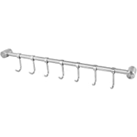 Perchero de Cocina- LYTIVAGEN Colgador de Utensilios de Cocina con 7 Ganchos- Gancho de Cocina Acero Inoxidable Para…